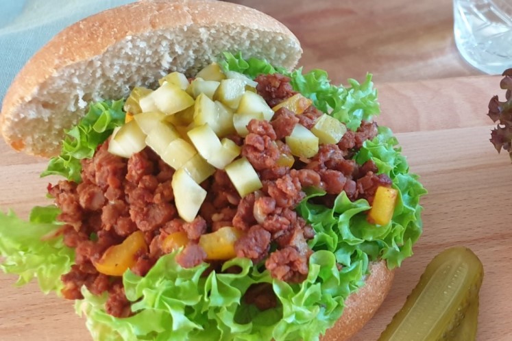 Gigabol potato vegan Slobby Joe