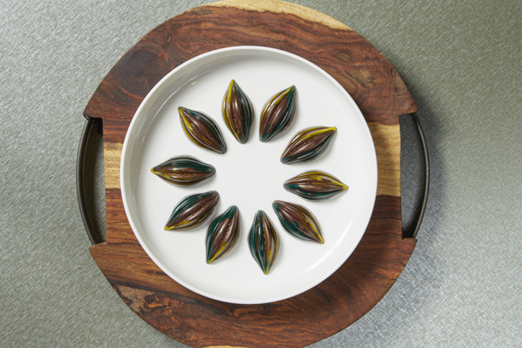 Chocolade geitenkaas bonbon