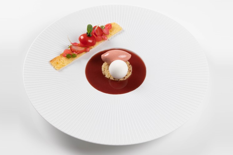 Lentegazpacho met Aardbei