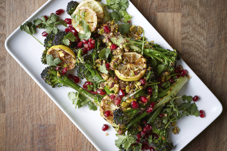 Broccoli sumak met pistache en citroen