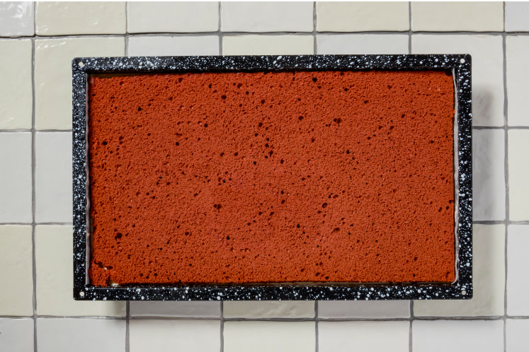 Red Velvet plaatgebak