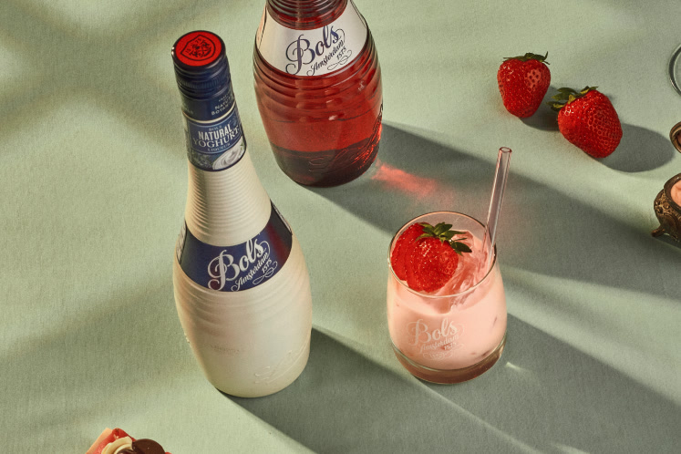 Strawberry Cheesecake cocktail