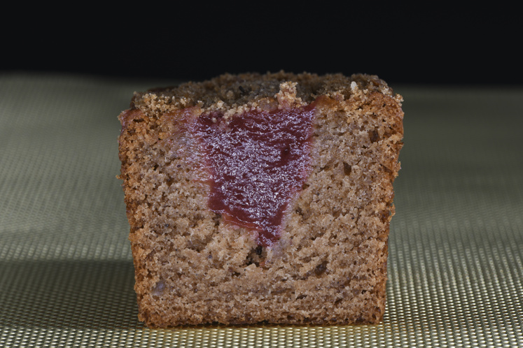 Dark plum spices bread