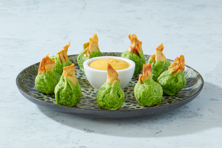 Aziatische bites met kokos & curry