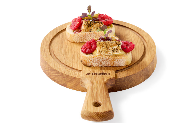 BBQ Camembert & framboos