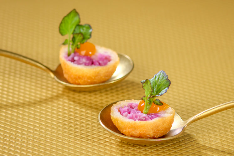 Bitterbal met rode kool