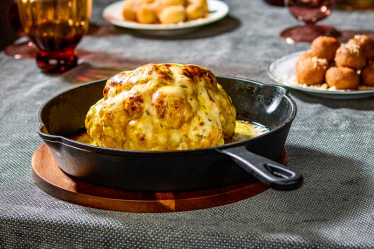 Bloemkool met Parmezaanse kaas