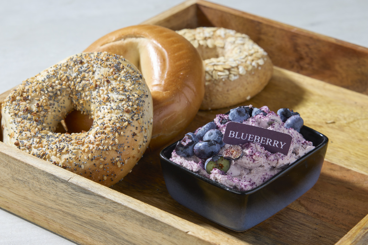 Blueberry cream cheese