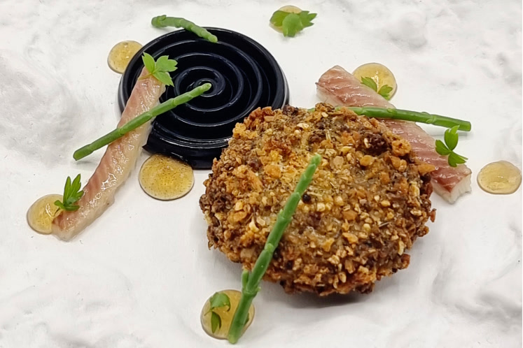 Kaassoufflé van komijnekaas