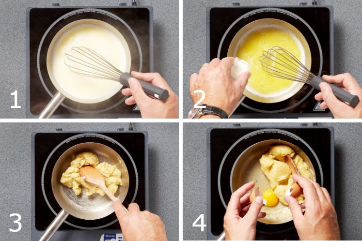 Grundteig für Brandteiggebäck — extra image