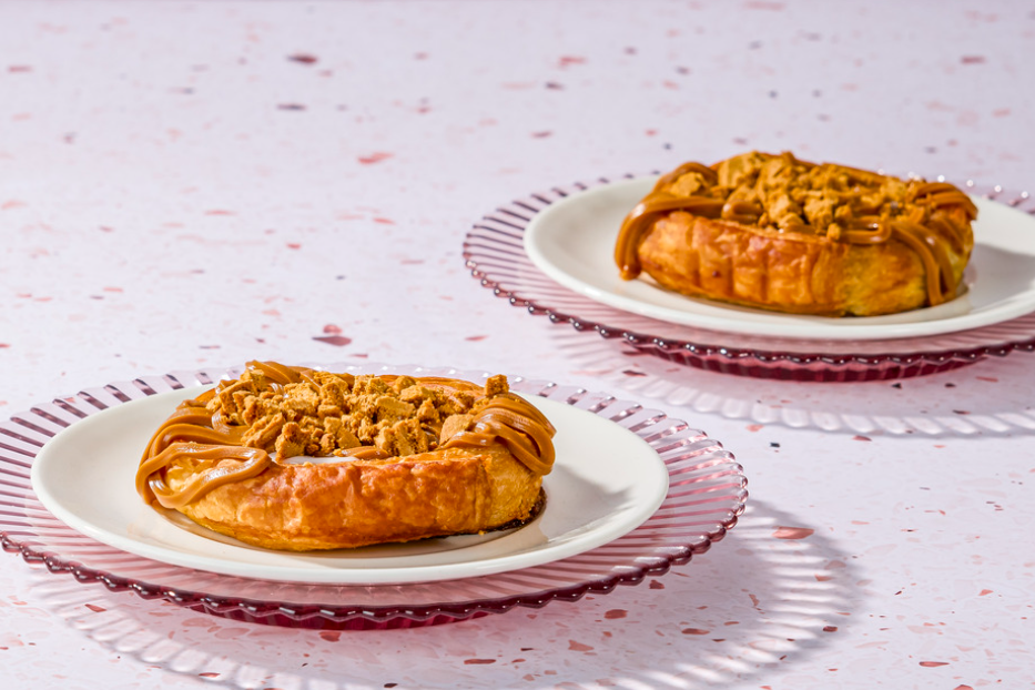 Cinnamon roll Lotus cookie