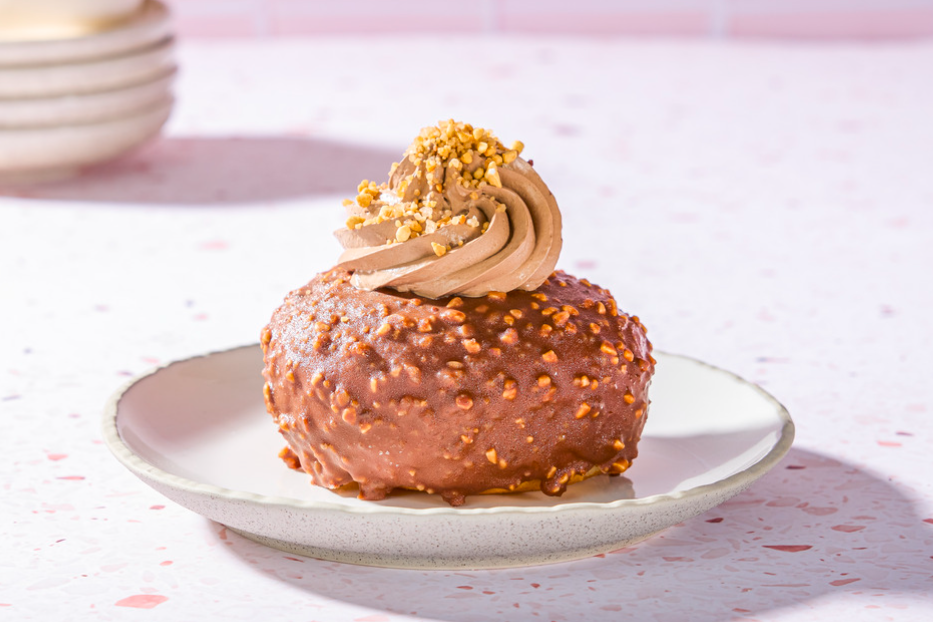 Donut chocolade rocher bun