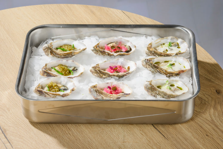 Drie bereidingen van oesters