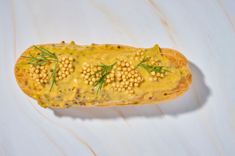Eclair gerookte zalm