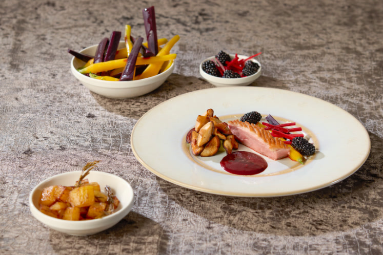 Eendenborst & wortels