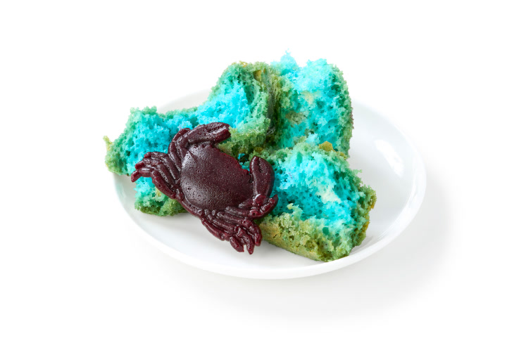 Eetbaar koraal van Blue Curaçao