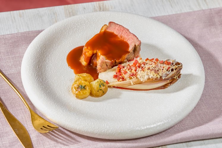 Geroosterde bife de tira