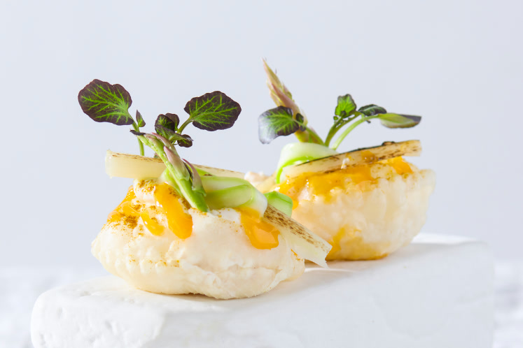 Gnocco fritto met asperge