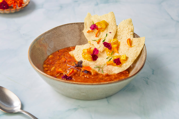 Indiase rode linzensoep