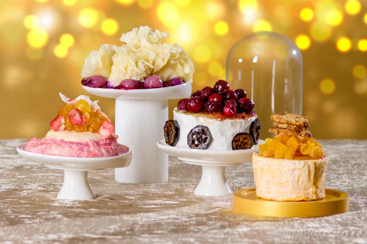 Tête de Moine avec raisins & hibiscus — extra image
