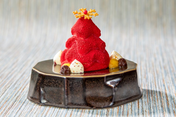 Kerstboom van mandarijn