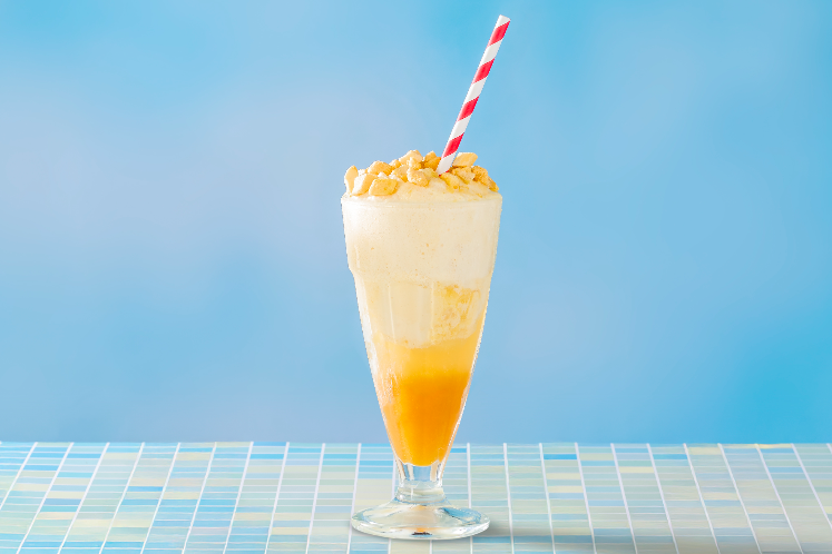 Mango banana float