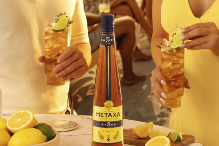 METAXA Bitter Lime Soda