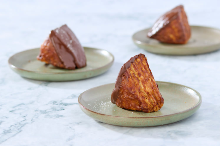 Mini-Laugenecke sandwich