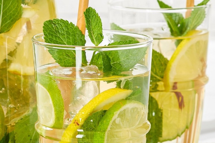 Mojito mint ice tea