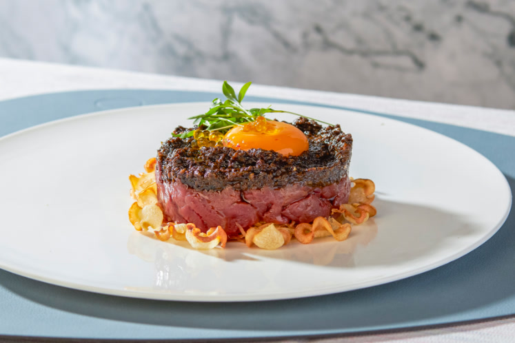 Tartaar van hertenspierstuk