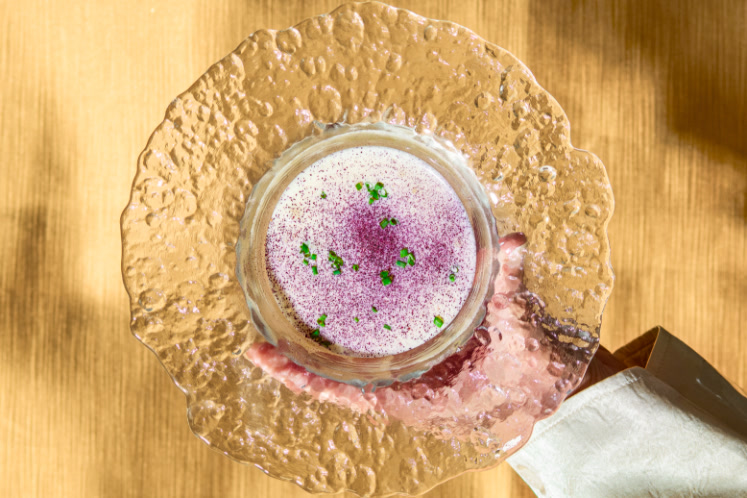 Parmezaanschuim & vijgen