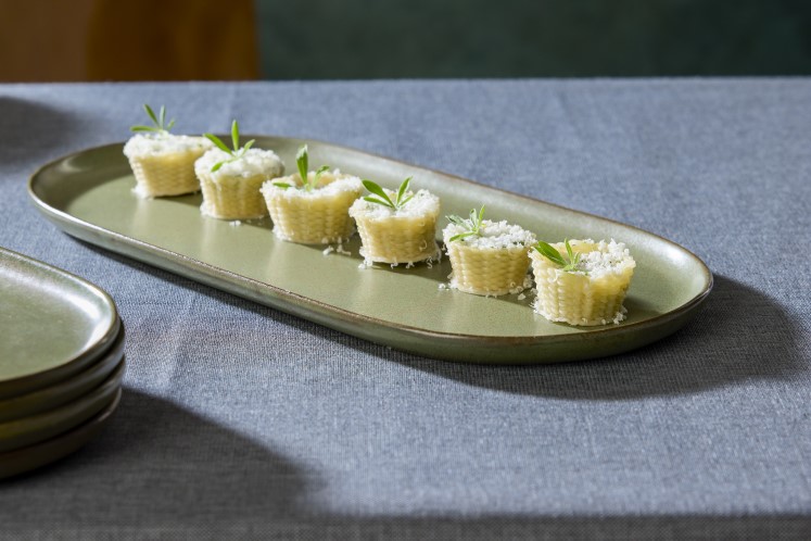 Pasta met basilicum-cashewpesto