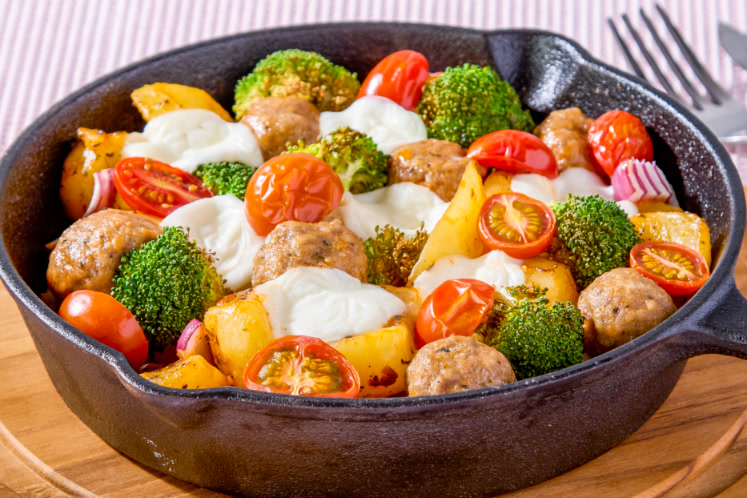 Traybake Italian style