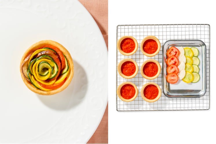 Tartelettes de ratatouille — extra image
