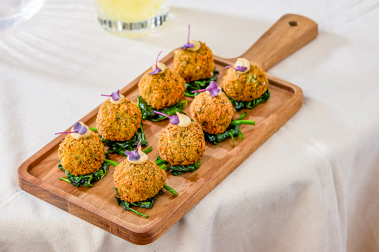 Risotto bitterballen