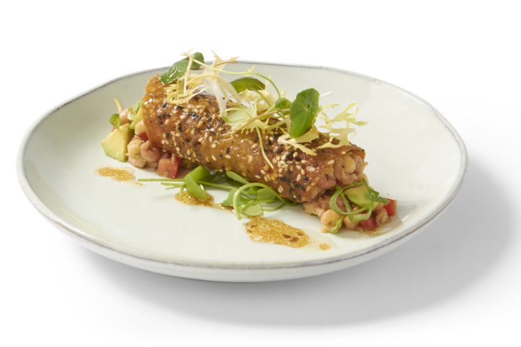 Salade van Hollandse garnalen