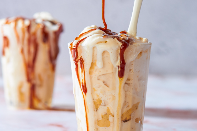 Salty caramel & crunchy pinda