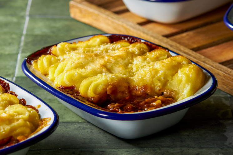 Shepherd’s pie met lamsschenkel