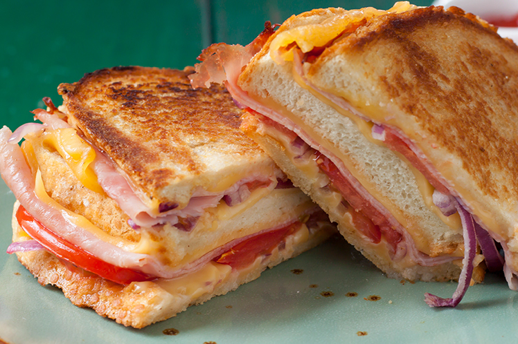 Triple tosti landbrood