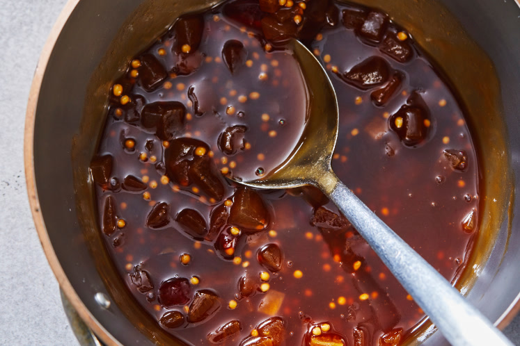 Mosterdfruit saus