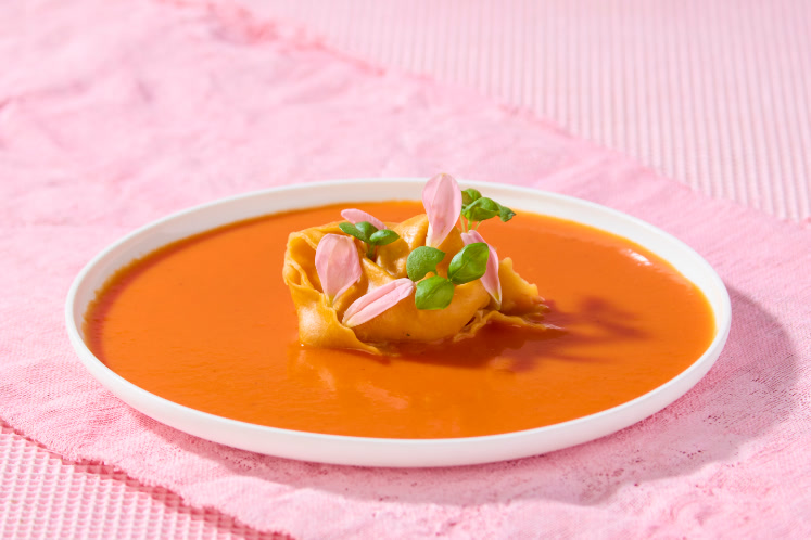 Tortellone paprika & ricotta