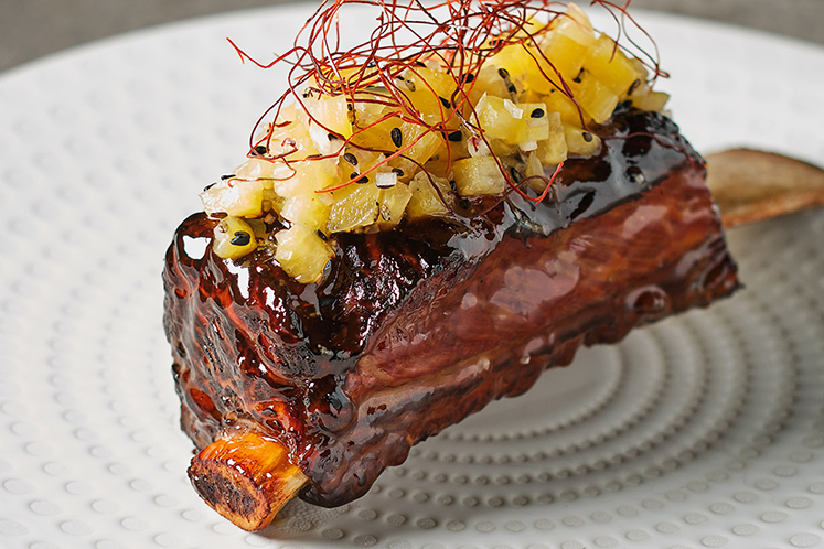 Shortrib 'pekingduck style'