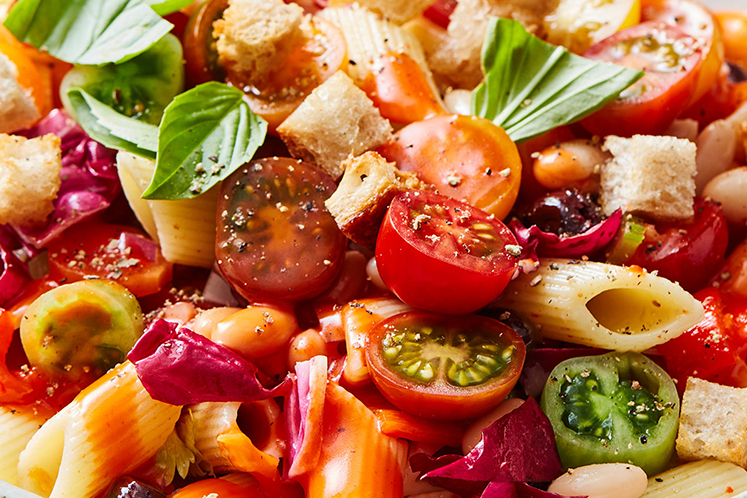 Italiaanse pasta salade
