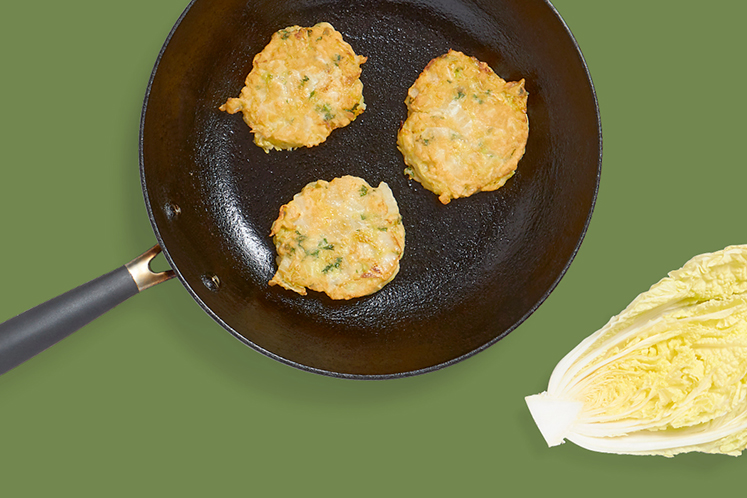 Patties van Chinese kool