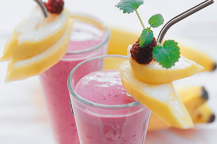 Smoothie Dark Red met Bosvruchten