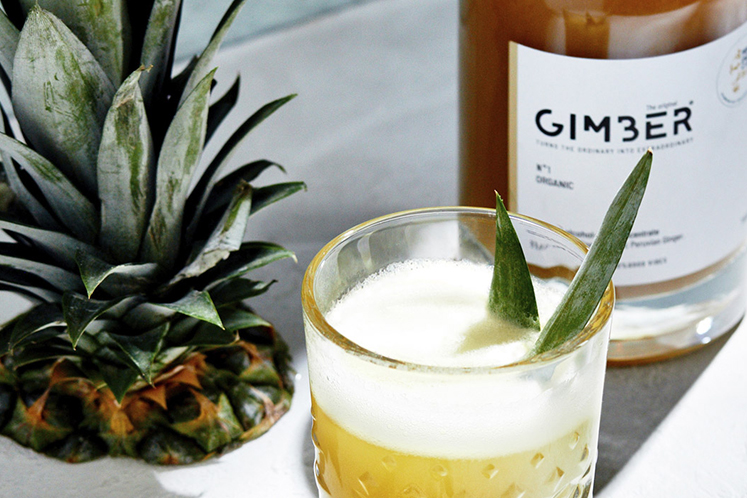 Gimber ananas punch
