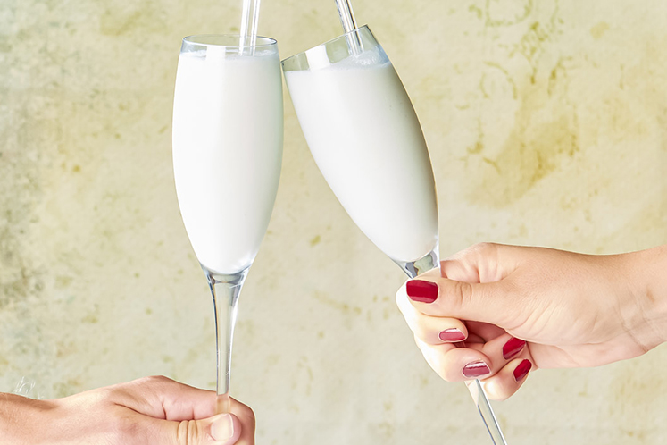 Creamy lemon scroppino