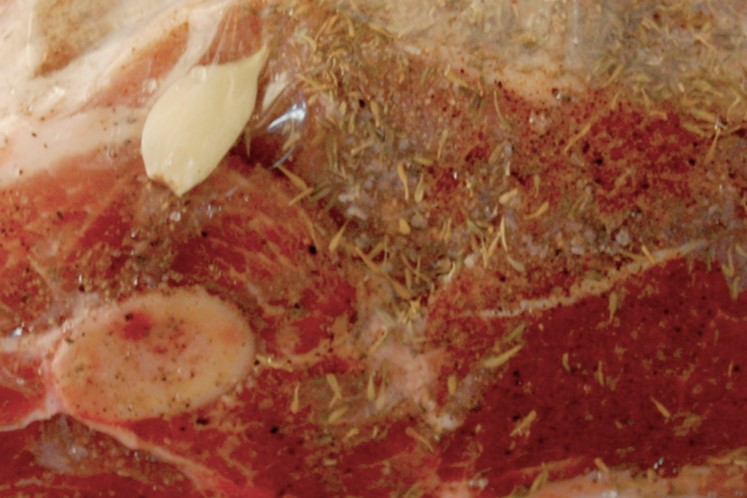 Sous-vide gegaarde pulled pork